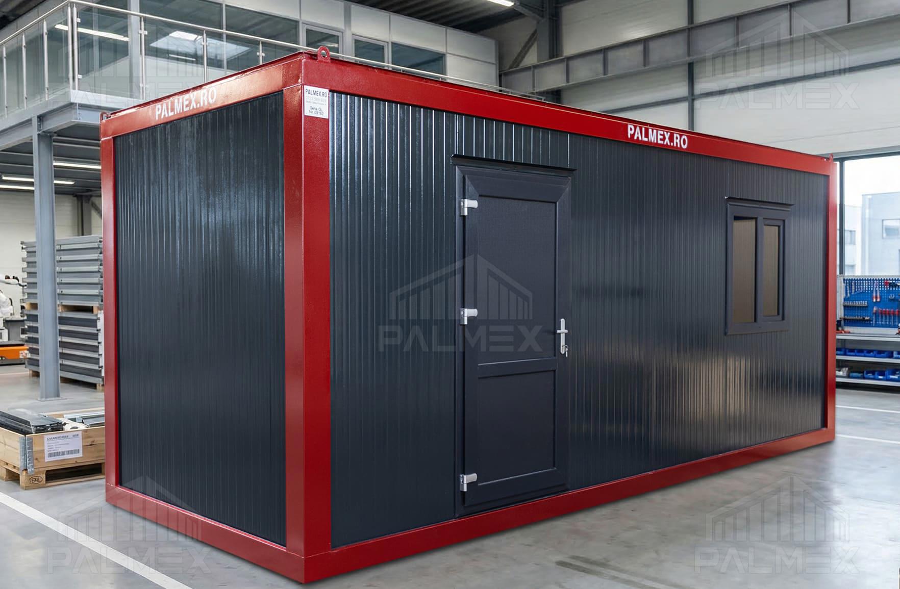 container birou negru