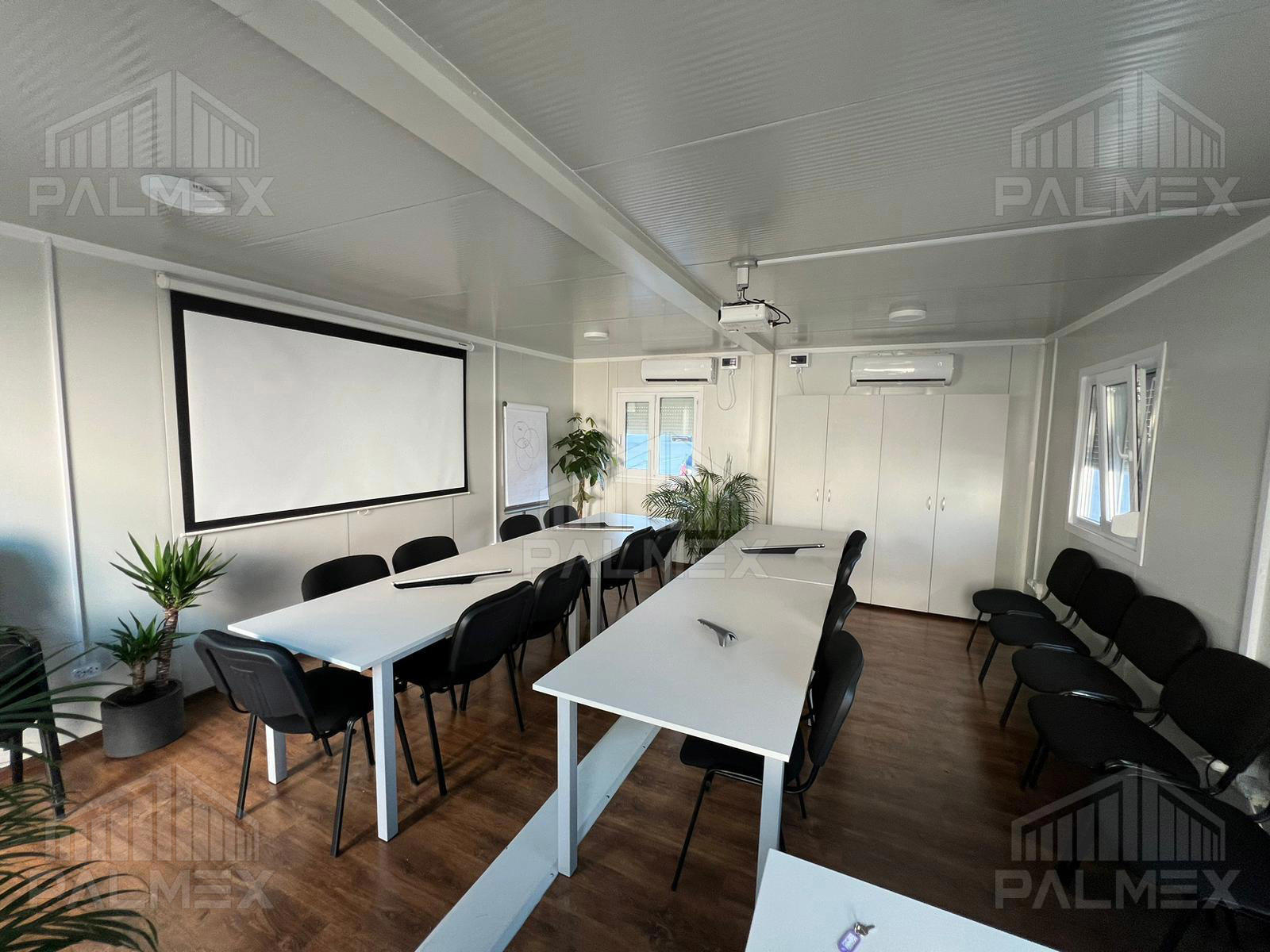 container birou interior