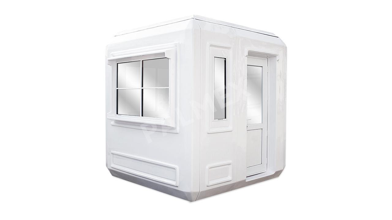 Cabina de paza Fiber 3 Alb PALMEX