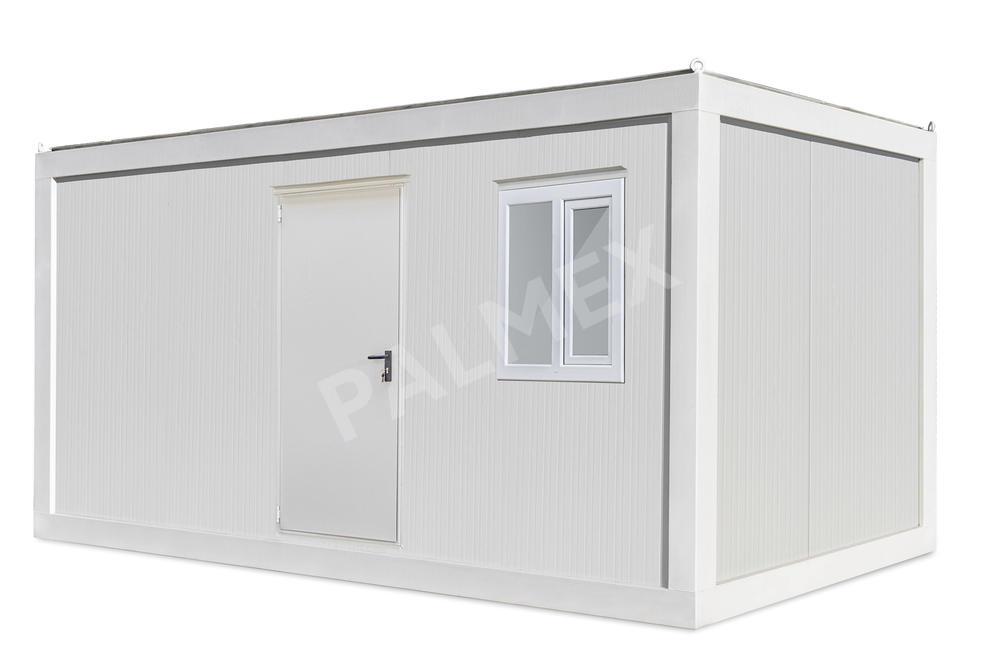 Container de Locuit 6m Basic cu WC  Panou Alb PALMEX