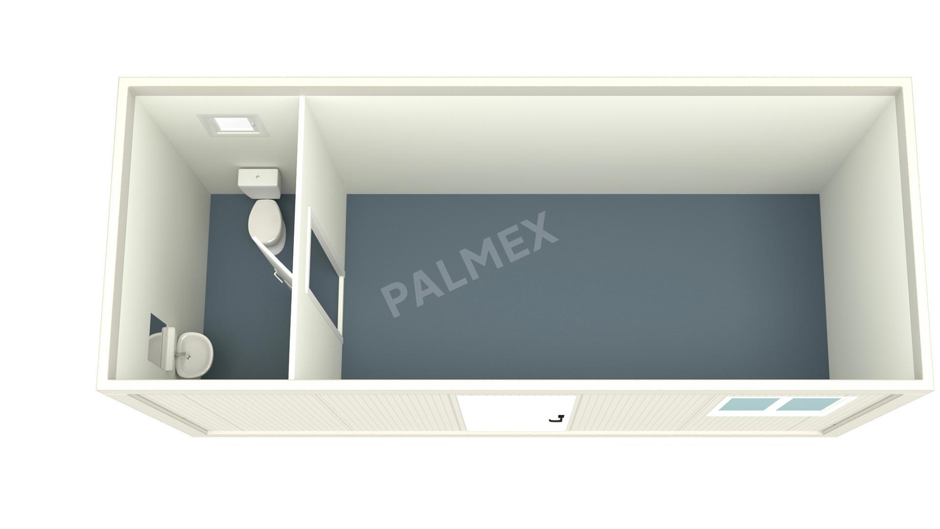 Container dormitor 6m