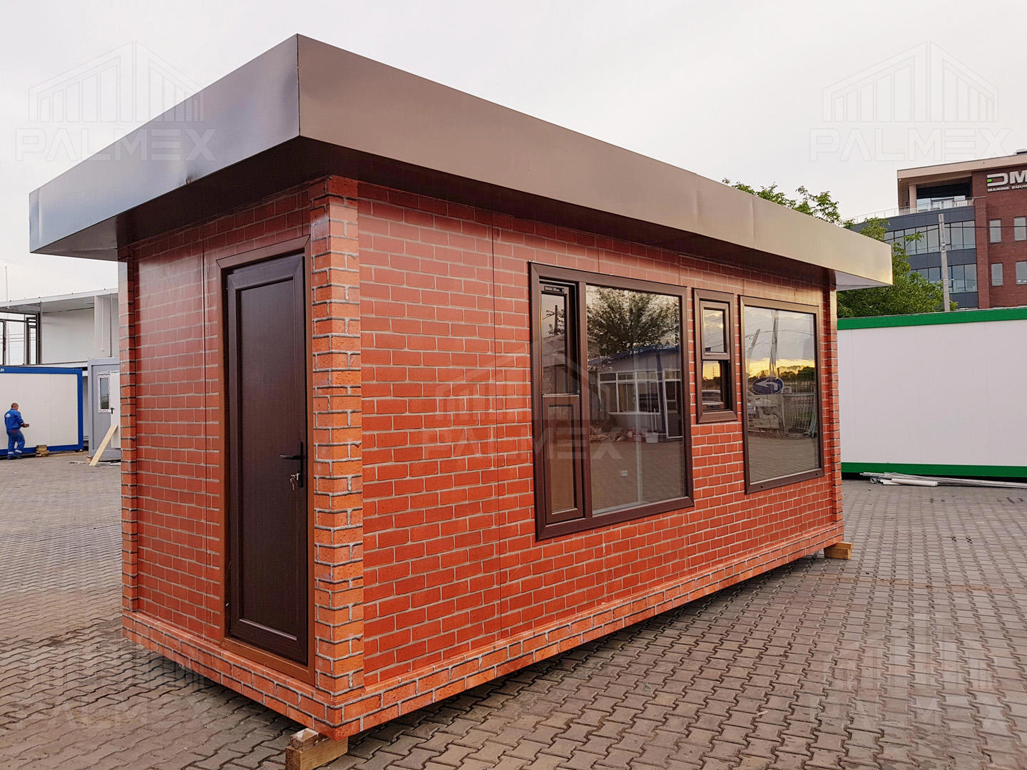 Container modulare aspect Caramida Maro PALMEX