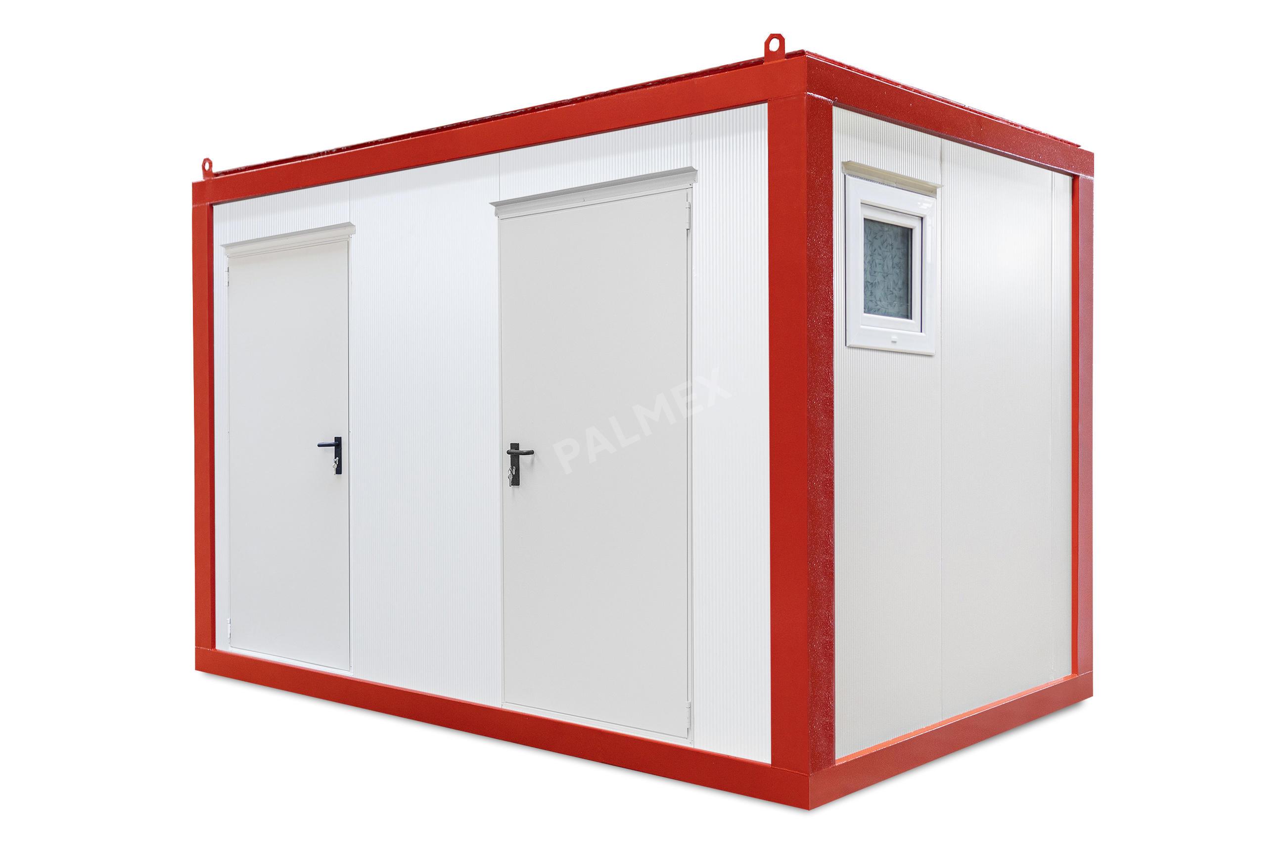 Container Sanitar 4m HI-FIX 2 WC 2 Dusuri Panou Alb PALMEX