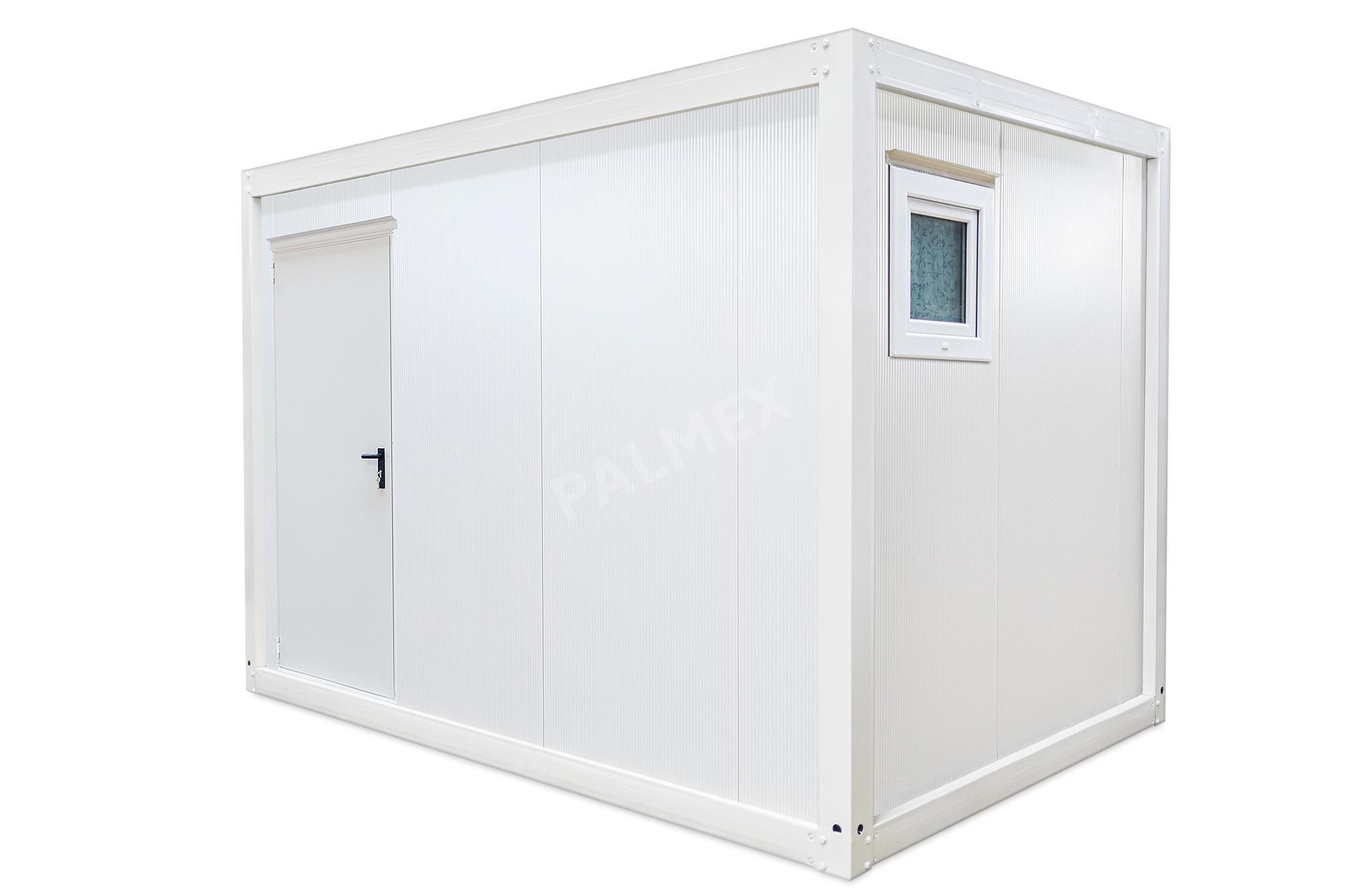 Container Sanitar 4m HI-FLEX 4 Dusuri Panou Alb PALMEX