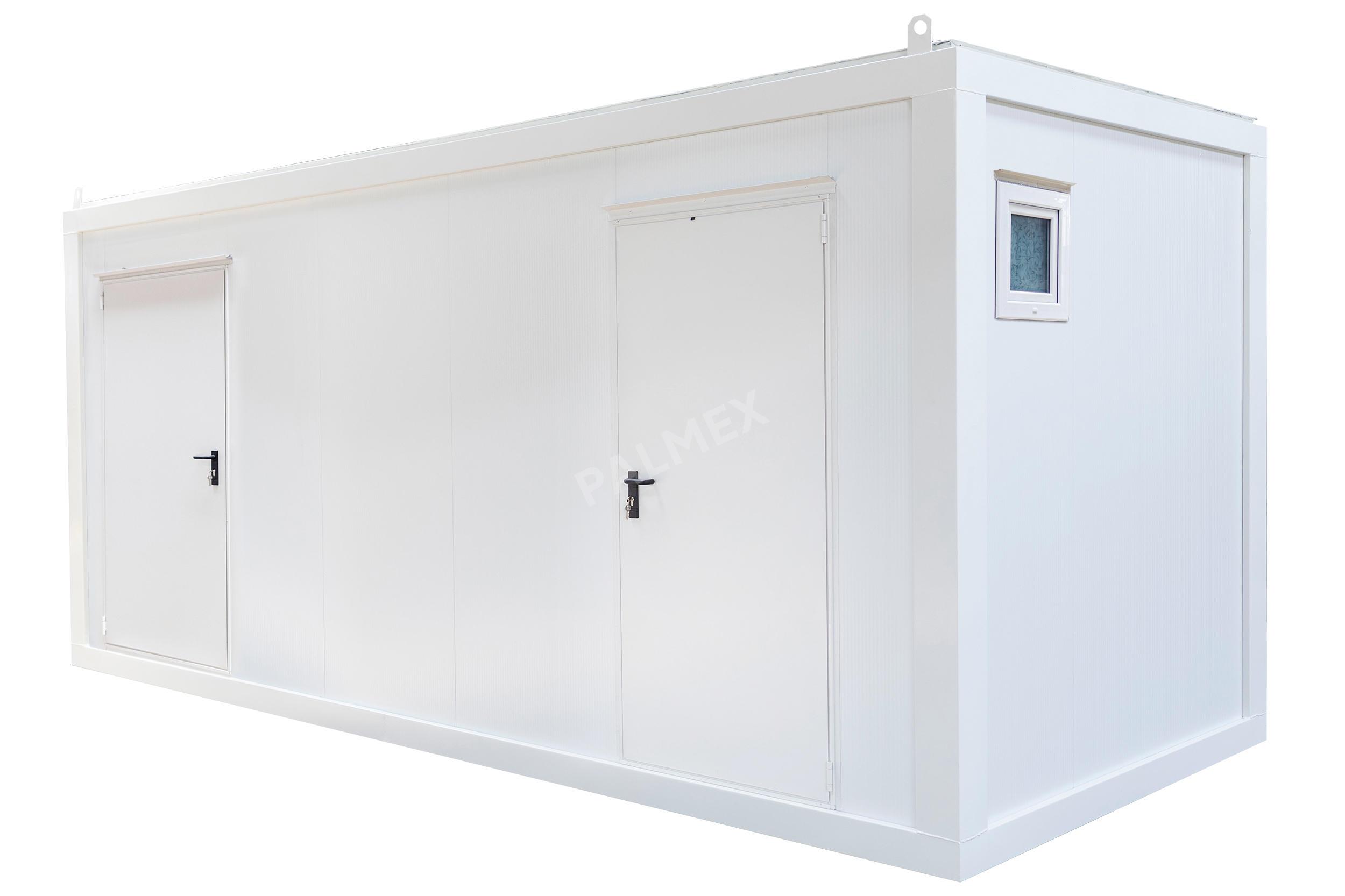 Container Sanitar 6m HI-FIX 5 WC 1 Pisoar Panou Alb PALMEX