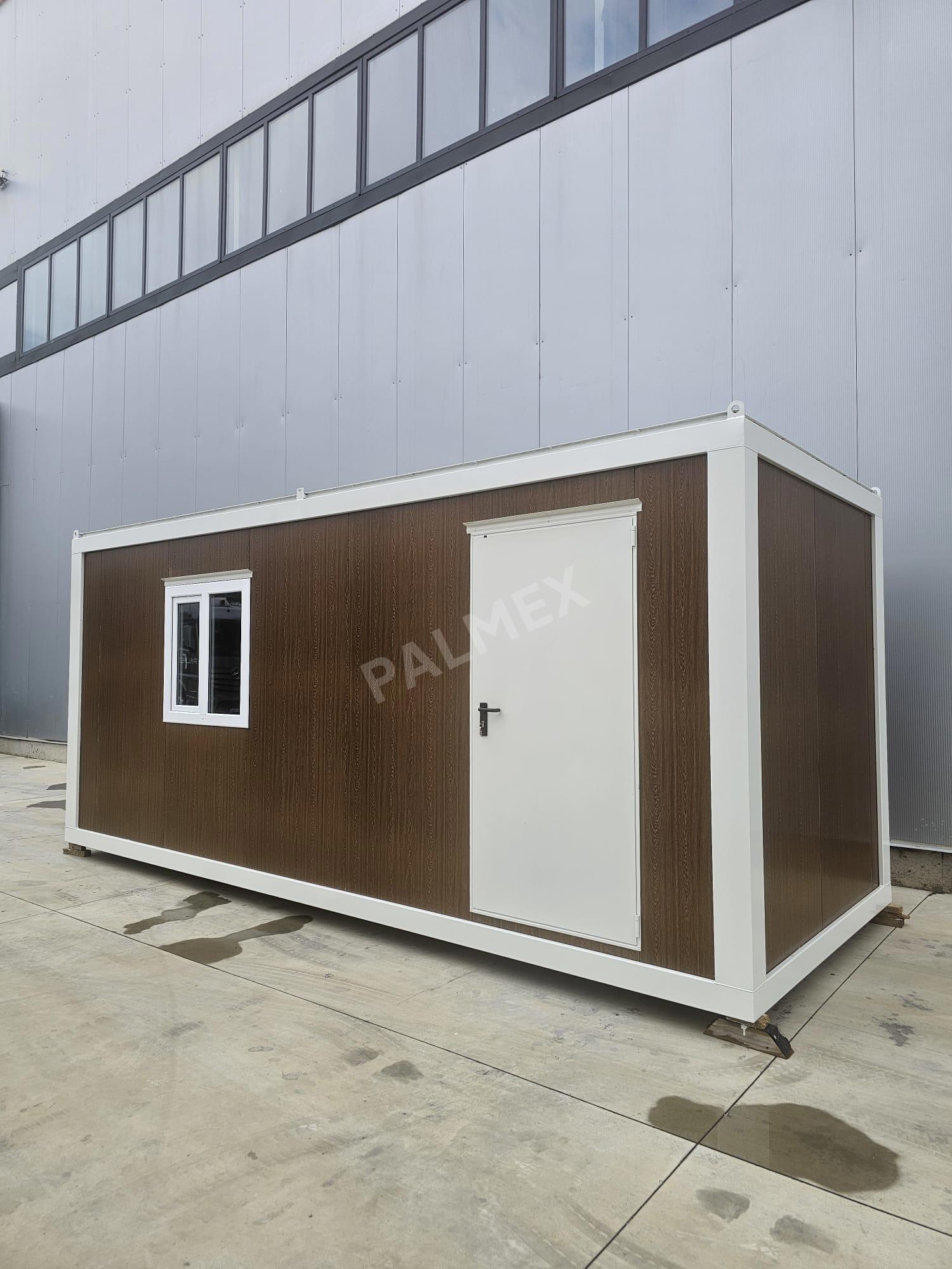 Container Birou 6m Hi-Fix imitatie Lemn