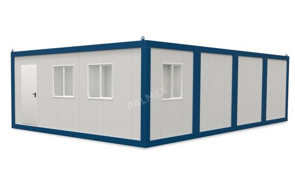 Container Modular 6x9.6m HI-FIX 1 Usa 3 Ferestre