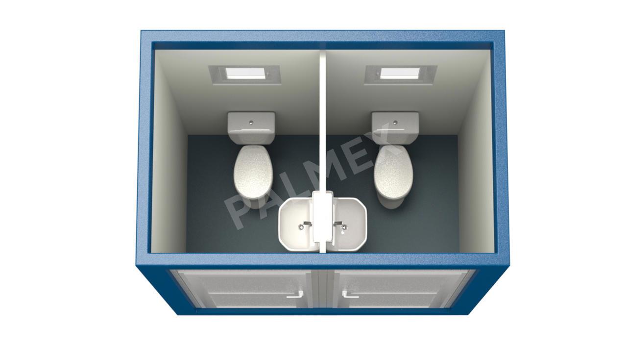 Container Sanitar 2.4m HI-FIX 2 WC-uri