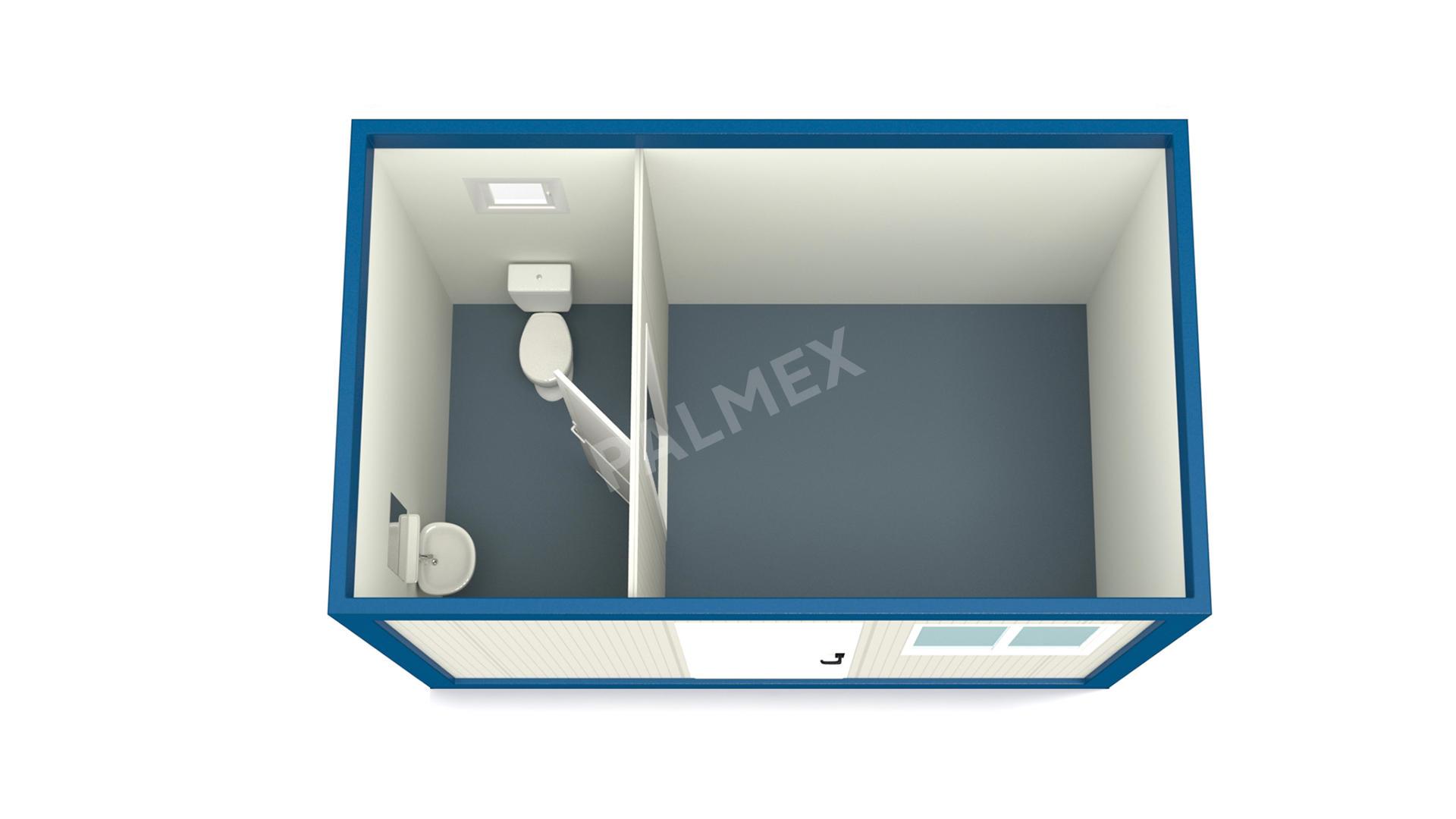 Container de Locuit 4m HI-FIX cu WC